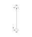 Artdelight Artdelight Moderne DALI LED-Pendelleuchte Phoenix - Champagner