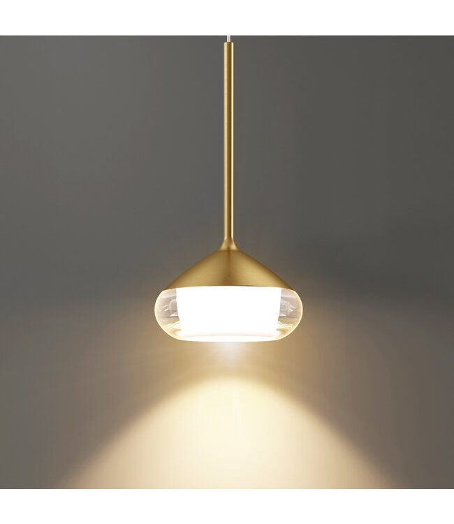 Artdelight Artdelight Moderne DALI LED-Pendelleuchte Phoenix - Gold