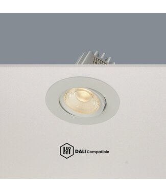 Artdelight DALI LED-Einbaustrahler Venice DL 2208 - Weiß