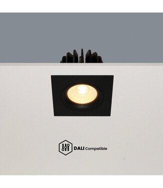 Artdelight DALI LED-Einbaustrahler Venice DL 2508 - Schwarz