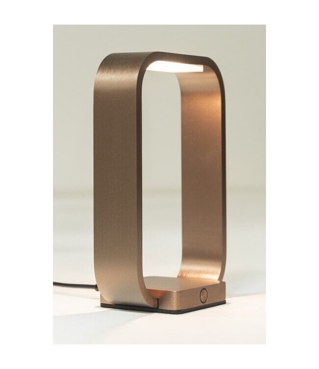 Artdelight Design-Tischleuchte Modesto - Dunkelbronze