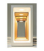 Artdelight Design-Tischleuchte Corridor - Champagner