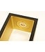 Artdelight Design-Tischleuchte Corridor - Schwarz/Mattgold