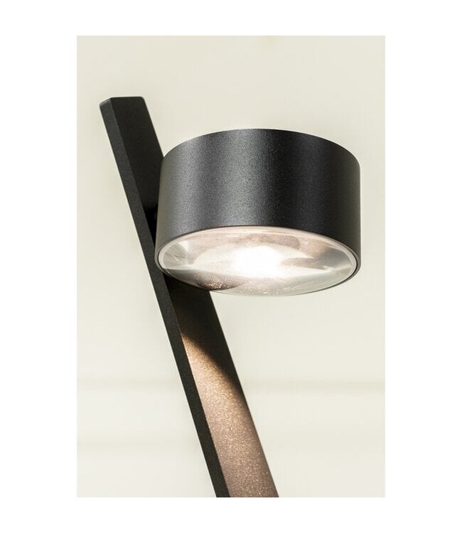 Artdelight Design-Tischleuchte Omega - Schwarz