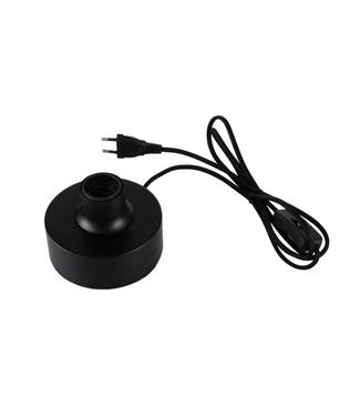 Artdelight Tischleuchte Round - Schwarz