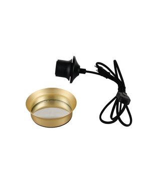 Artdelight Tischleuchte Mirror Ring - Gold