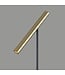 Artdelight Moderne LED-Stehleuchte Kansas - Schwarz/Warmgold