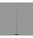 Artdelight Moderne LED-Stehleuchte Kansas - Schwarz/Champagner