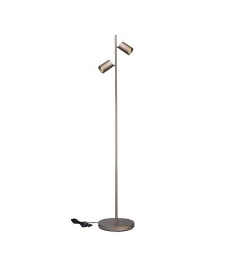 Artdelight Stehleuchte Megano 2L - Champagner