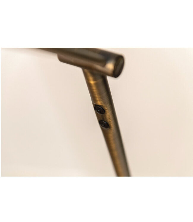 Artdelight Moderne LED-Stehleuchte Palermo Dim to Warm - Antikbronze