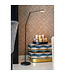 Artdelight Moderne LED-Stehleuchte Palermo Dim to Warm - Schwarz