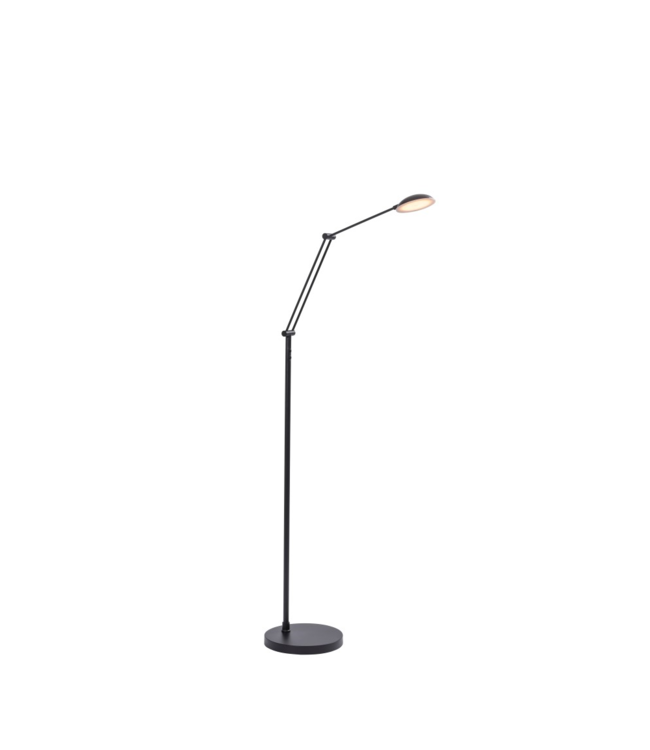 Artdelight Moderne LED-Stehleuchte Palermo Dim to Warm - Schwarz