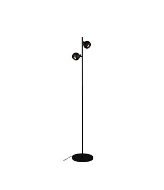 Artdelight Stehleuchte Bolero 2L - Schwarz