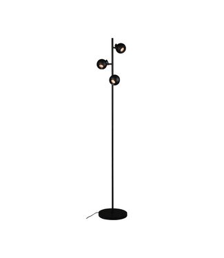Artdelight Stehleuchte Bolero 3L - Schwarz
