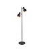 Artdelight Moderne Stehleuchte Twinkle - Schwarz