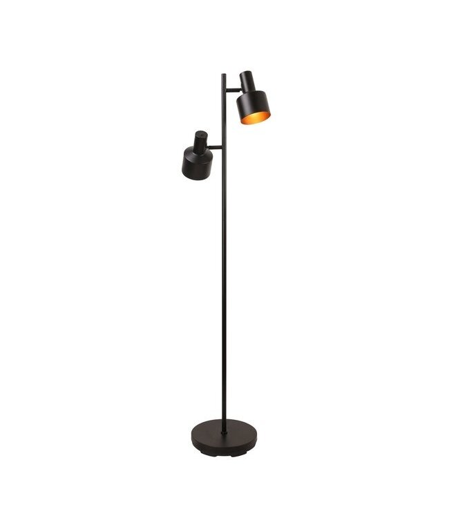 Artdelight Moderne Stehleuchte Twinkle - Schwarz
