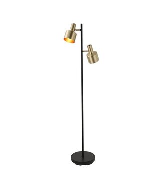 Artdelight Stehleuchte Twinkle - Schwarz/Gold