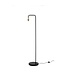 Artdelight Elegante Stehleuchte Dajano 1L - Schwarz/Gold