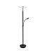 Artdelight Moderne Uplighter-Stehleuchte Riva Dim to Warm - Schwarz