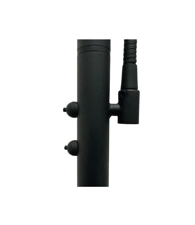 Artdelight Moderne Uplighter-Stehleuchte Riva Dim to Warm - Schwarz