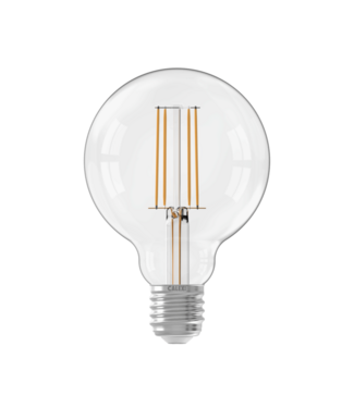 Calex E27 dimmbare LED-Globelampe G95 klar 4,5W 2300K 470lm