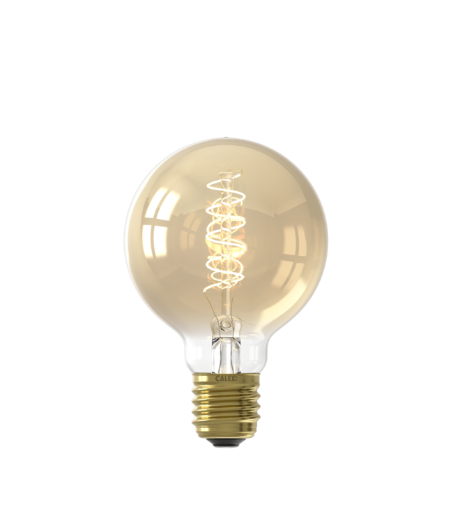 Calex E27 dimmbare LED-Globelampe G80 gold 3,8W 2100K 250lm