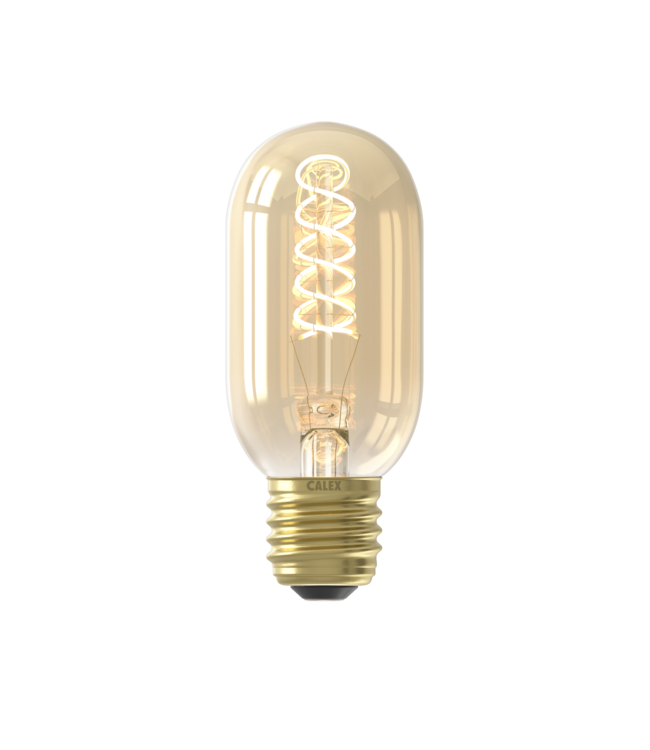 Calex E27 dimmbare LED-Röhrenlampe 110mm gold 3,8W 2100K 200lm