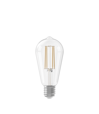 Calex E27 dimmbare LED-Filamentlampe Rustikal klar 3,5W 2300K 250lm