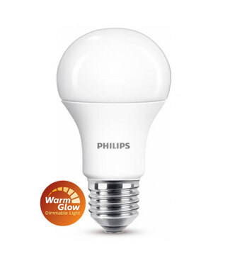 Philips E27 LED-Lampe 10,5W 2200-2700K 1521lm - Dim to Warm
