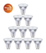 Philips 10er-Set GU10 LED-Spots 3,7W 2200-2700K 355lm - Dim to Warm