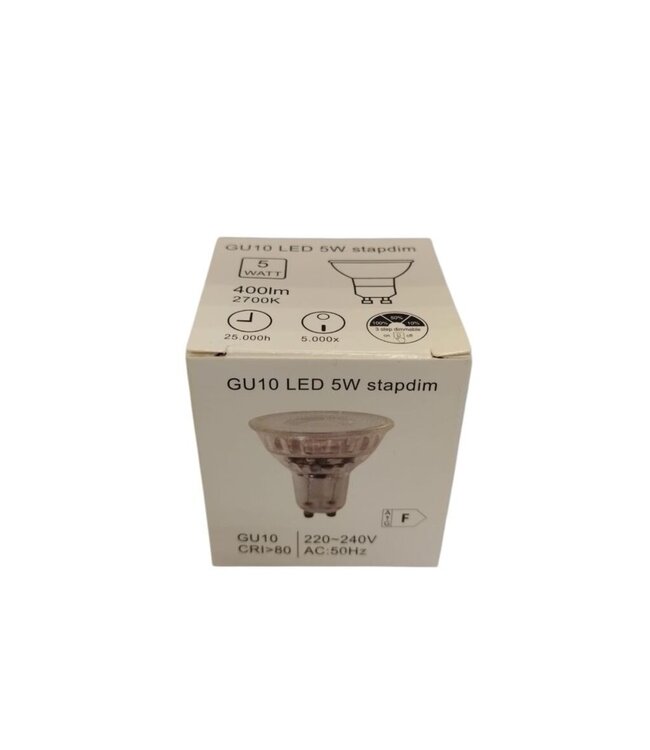 Artdelight GU10 LED-Spot 5W 2700K 400lm - 3-Stufen-Dimmung