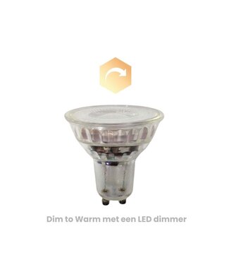 Artdelight GU10 LED-Spot 6W 2000-2700K 480lm - Dim to Warm