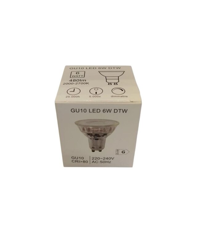 Artdelight GU10 LED-Spot 6W 2000-2700K 480lm - Dim to Warm