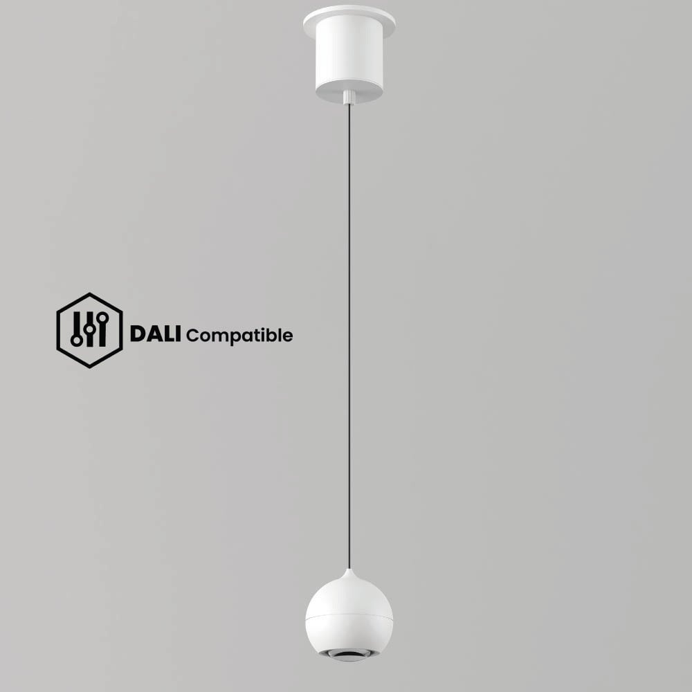 Weiße DALI-Beleuchtung für ruhige Räume