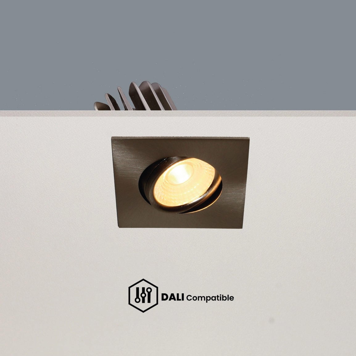 DALI-Beleuchtung aus Aluminium für moderne Räume