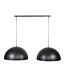 HELDR! Industrielle Pendelleuchte Dome 2L Ø60 - Charcoal