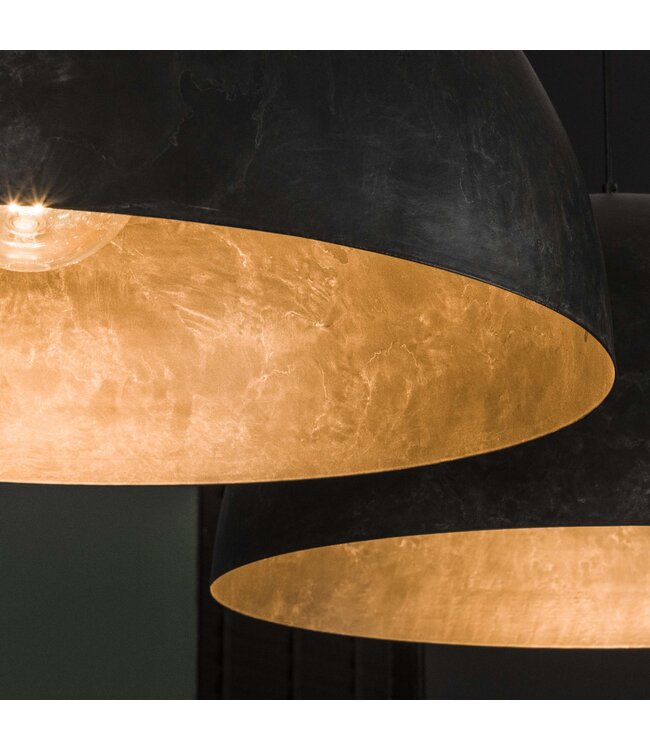 HELDR! Industrielle Pendelleuchte Dome 2L Ø60 - Charcoal