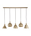 HELDR! Industrielle Pendelleuchte Adani 5L - Beige