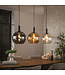 HELDR! Design-Pendelleuchte Mori 3L - Multicolor