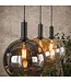 HELDR! Design-Pendelleuchte Mori 3L - Multicolor