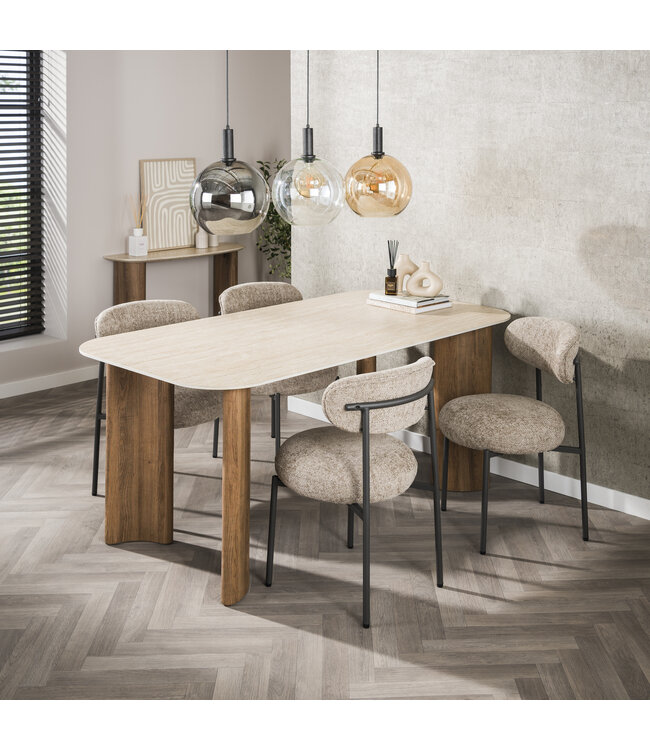 HELDR! Design-Pendelleuchte Mori 3L - Multicolor
