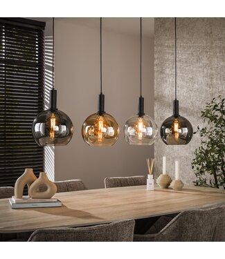 Heldr Pendelleuchte Mori 4L - Multicolor