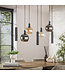 HELDR! Design-Pendelleuchte Mori 7L - Multicolor