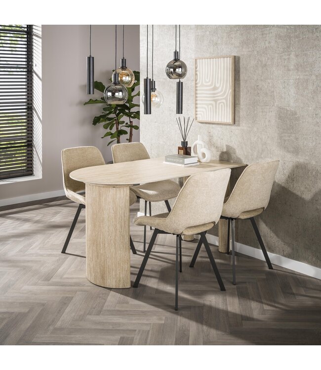 HELDR! Design-Pendelleuchte Mori 7L - Multicolor
