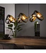 HELDR! Industrielle Pendelleuchte Multo 6L - Charcoal