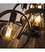 HELDR! Industrielle Pendelleuchte Multo 6L - Charcoal