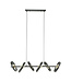 HELDR! Industrielle Pendelleuchte Multo 6L - Charcoal