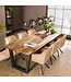 HELDR! Industrielle Pendelleuchte Multo 8L - Charcoal
