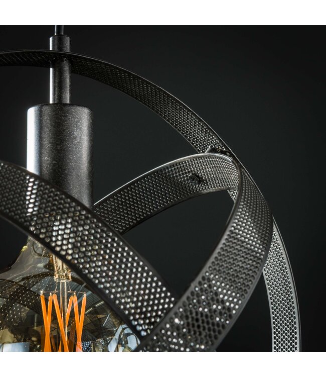 HELDR! Moderne Pendelleuchte Adino 3L - Schwarz