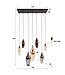 HELDR! Design-Pendelleuchte Garda 7L - Multicolor